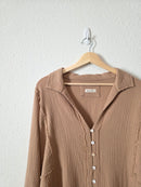 Cotton Gauze Oversized Top (L)