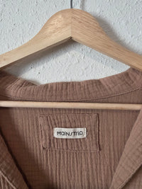 Cotton Gauze Oversized Top (L)