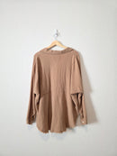 Cotton Gauze Oversized Top (L)