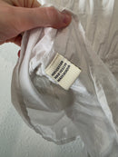 White Smocked Cotton Top (XL)