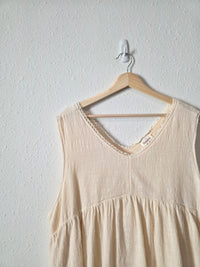 Hayden Cream Textured Tank (2X)