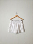 J.Crew White Linen Shorts (S)