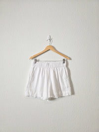 J.Crew White Linen Shorts (S)
