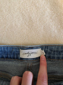 Carly Jean Wide Leg Crop Jeans (25/26)