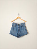Levi's High Waisted Mom Shorts (26)