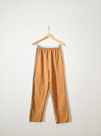 Floral Straight Leg Pants (XS)
