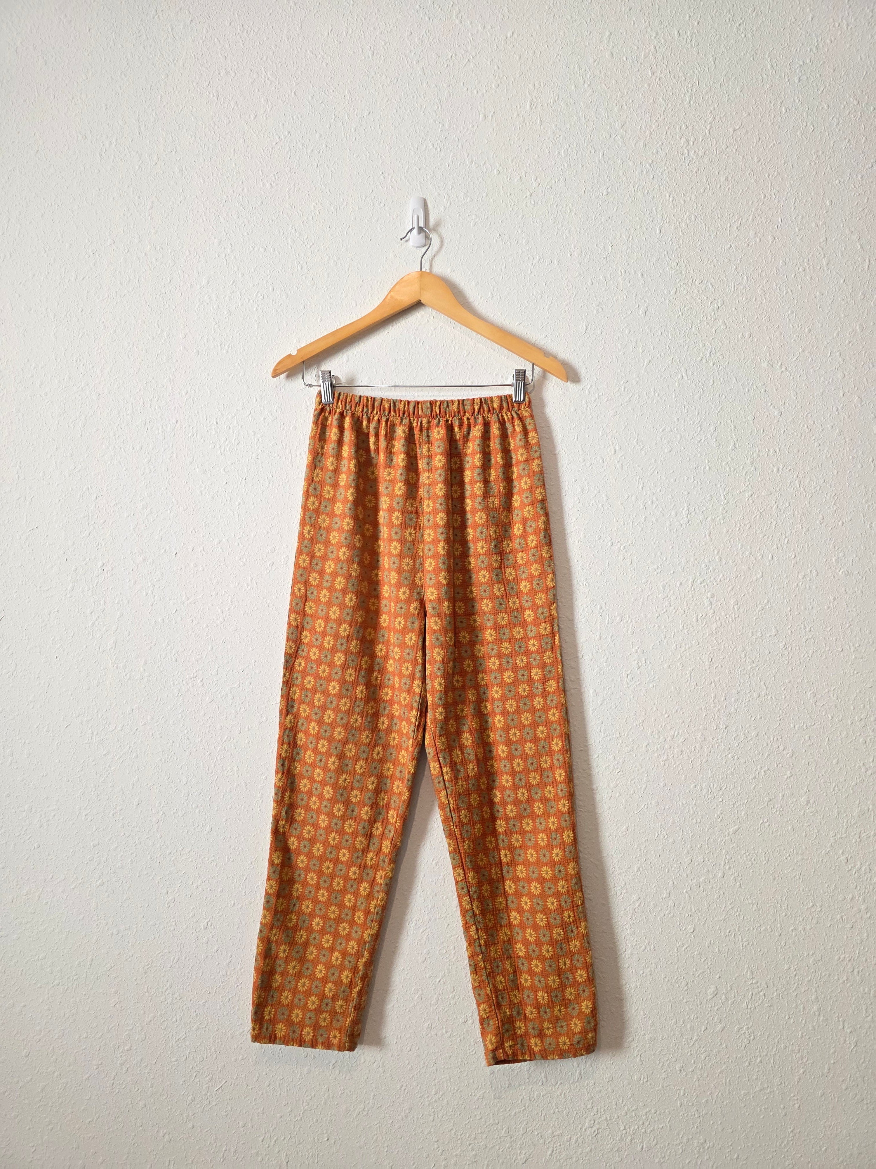 Floral Straight Leg Pants (XS)