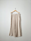 Arula Linen Blend Wide Leg Pants (1X)