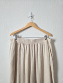 Arula Linen Blend Wide Leg Pants (1X)