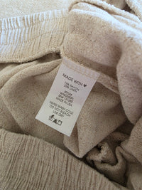 Arula Linen Blend Wide Leg Pants (1X)