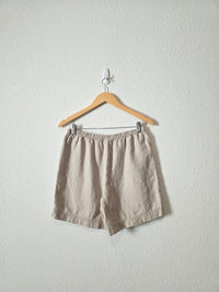 Vintage Relaxed Linen Shorts (S)