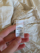Lulus Linen Smocked Top (XS)