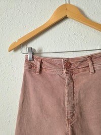 Zara Pink Wide Leg Jeans (0)