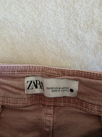 Zara Pink Wide Leg Jeans (0)