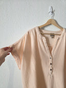 Cotton Gauze Muslin Top (3X)