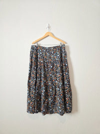NEW Floral Tiered Midi Skirt (XL)