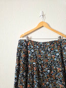 NEW Floral Tiered Midi Skirt (XL)