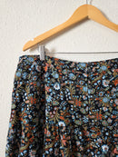 NEW Floral Tiered Midi Skirt (XL)