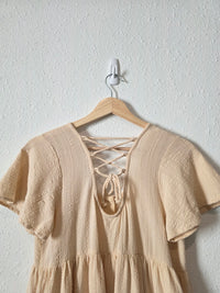 Promesa Textured Cotton Dress (S)