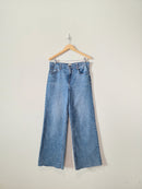High Rise Wide Leg Jeans (10/30)
