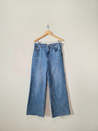 High Rise Wide Leg Jeans (10/30)