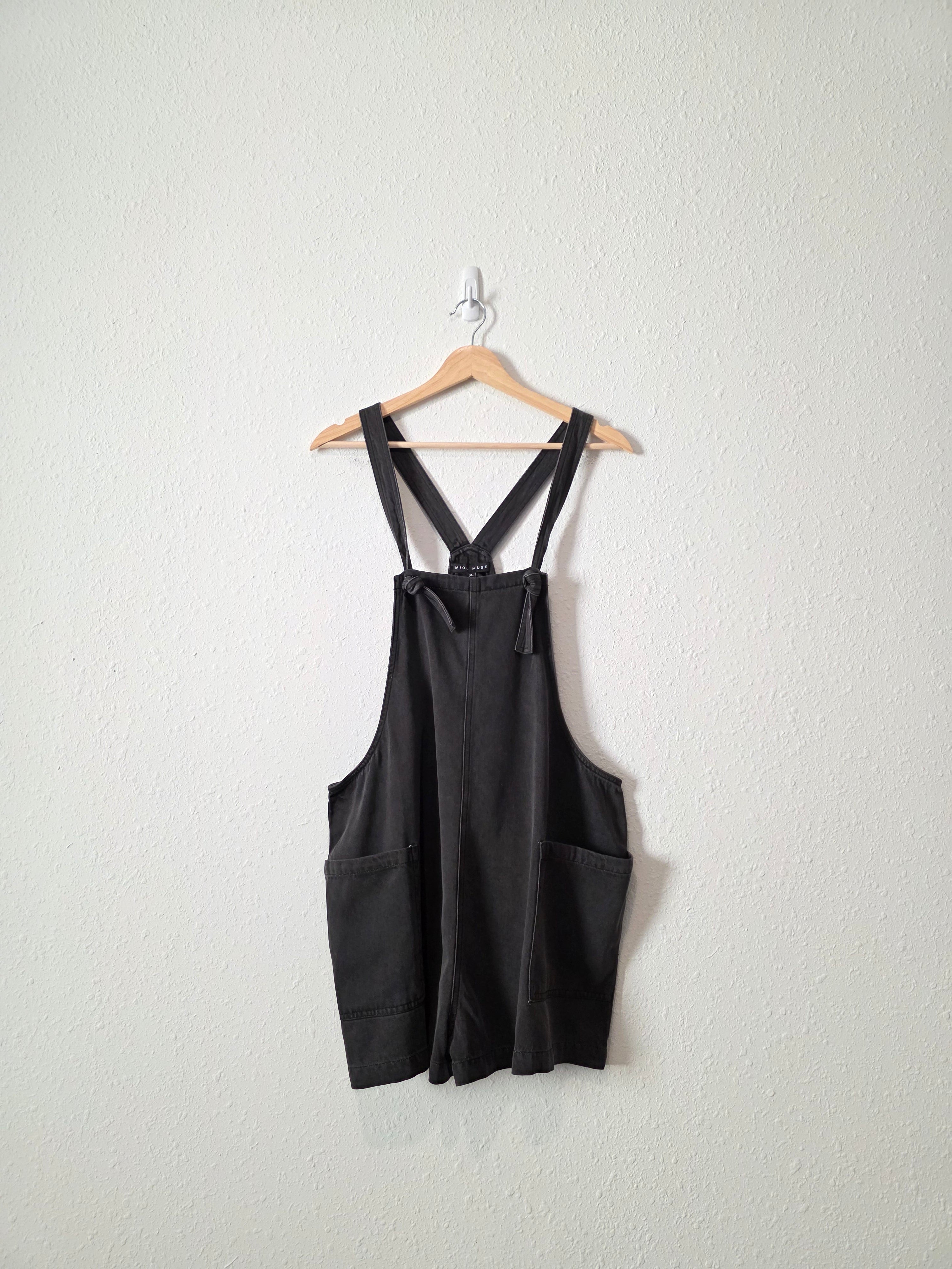 Miou Muse Black Shortalls (XL)