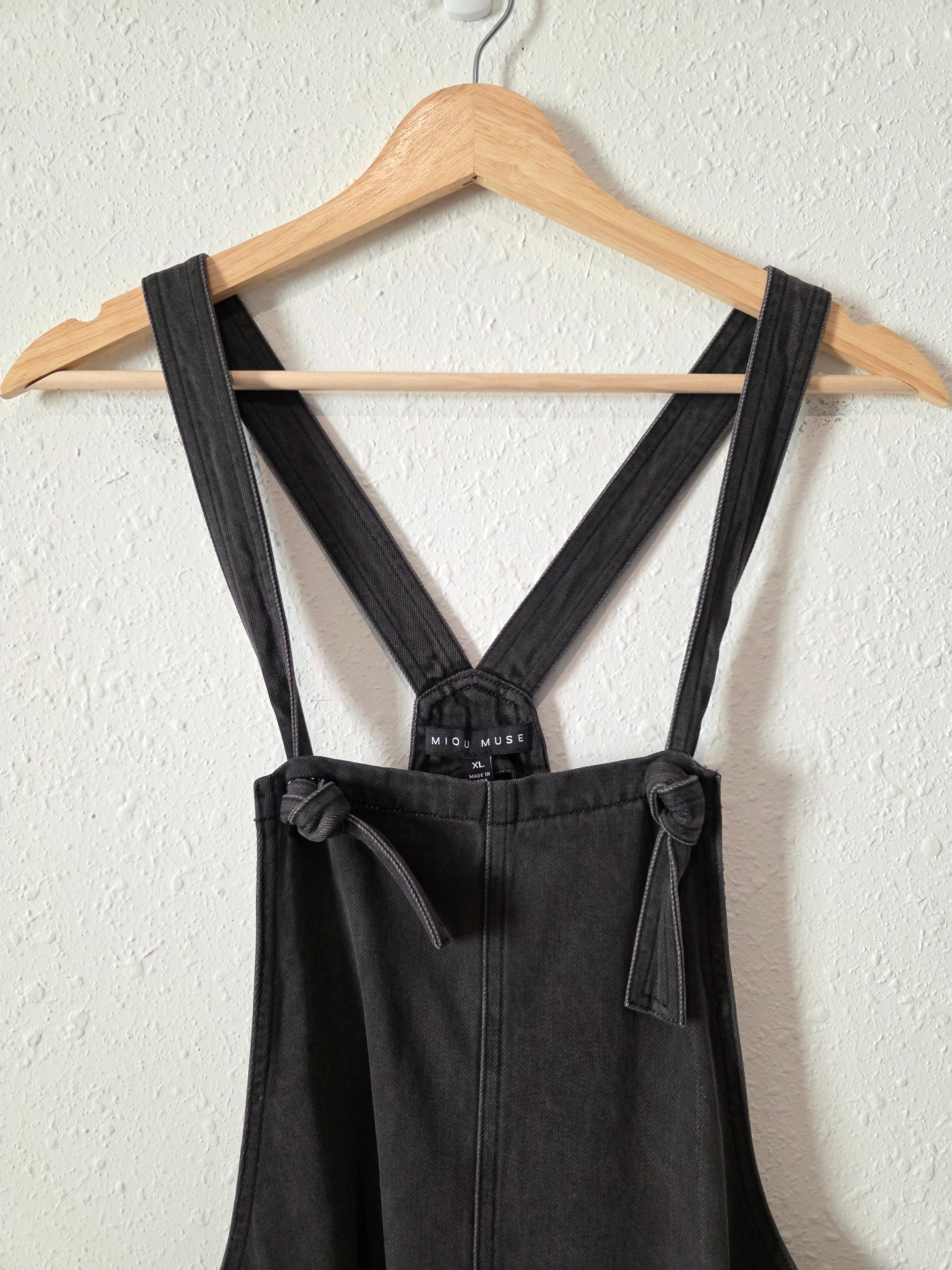 Miou Muse Black Shortalls (XL)
