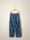 NEW Gap Wide Leg Cargo Jeans (M)