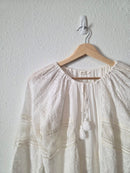 Embroidered Cotton Blouse (M)