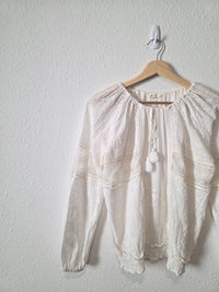 Embroidered Cotton Blouse (M)