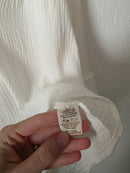 Cotton Gauze V Neck Top (L)
