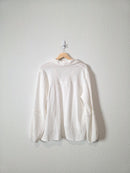 Cotton Gauze V Neck Top (L)