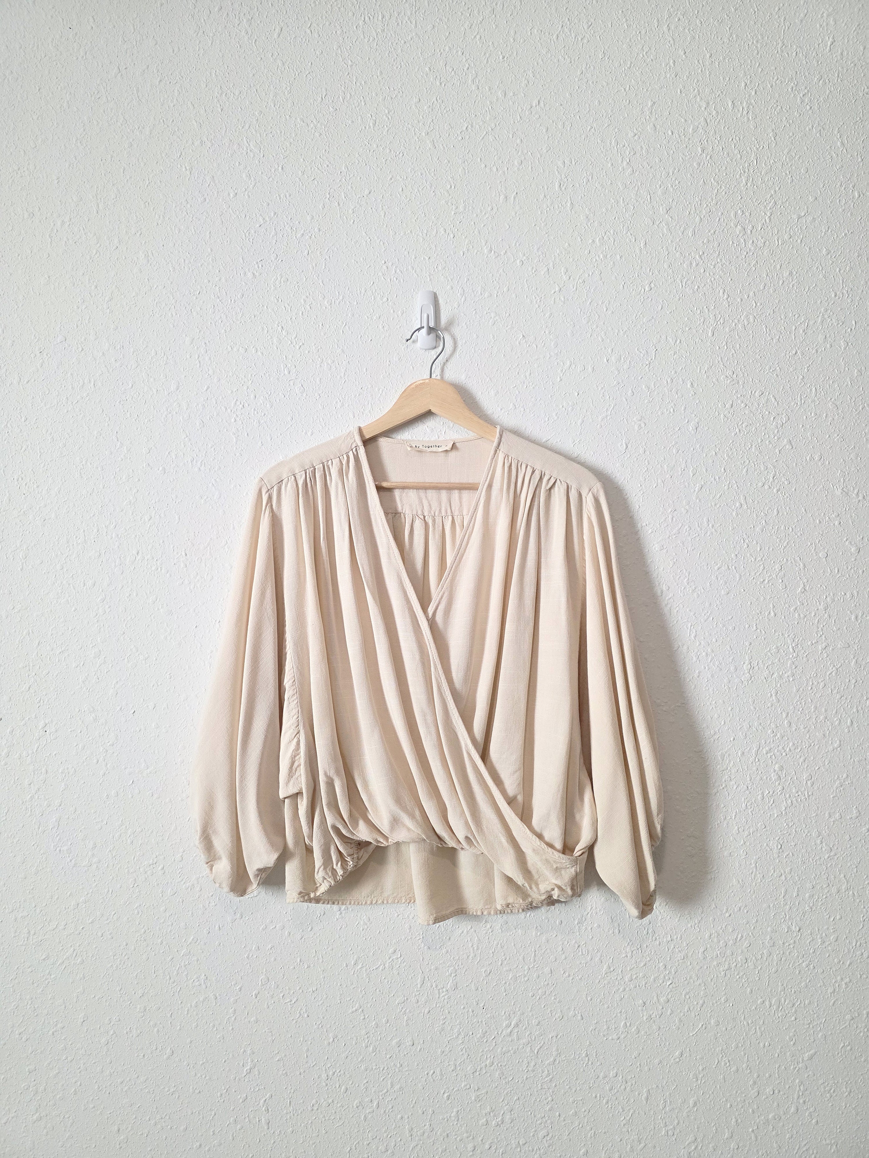 By Together Faux Wrap Top (M)