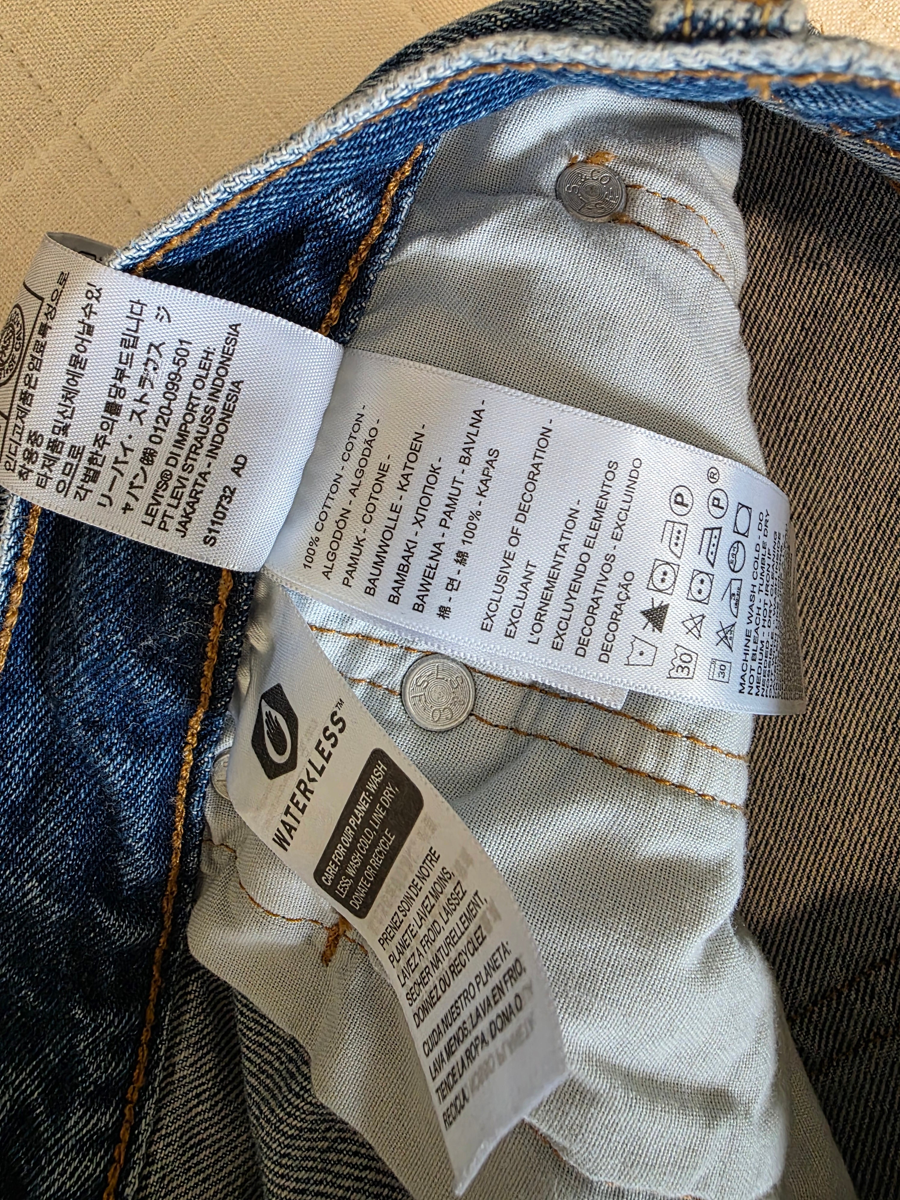 Levi's Relaxed Denim Shorts (28)