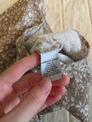 Linen Blend Floral Romper (1X)