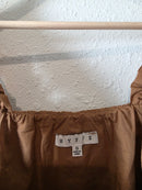 Hyfve Brown Cotton Tank (S)