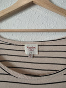 Hayden Striped Babydoll Top (3X)