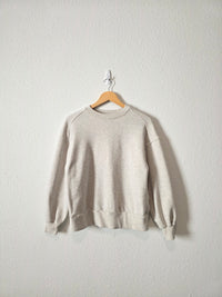 Everlane Crew Cotton Sweatshirt (S)