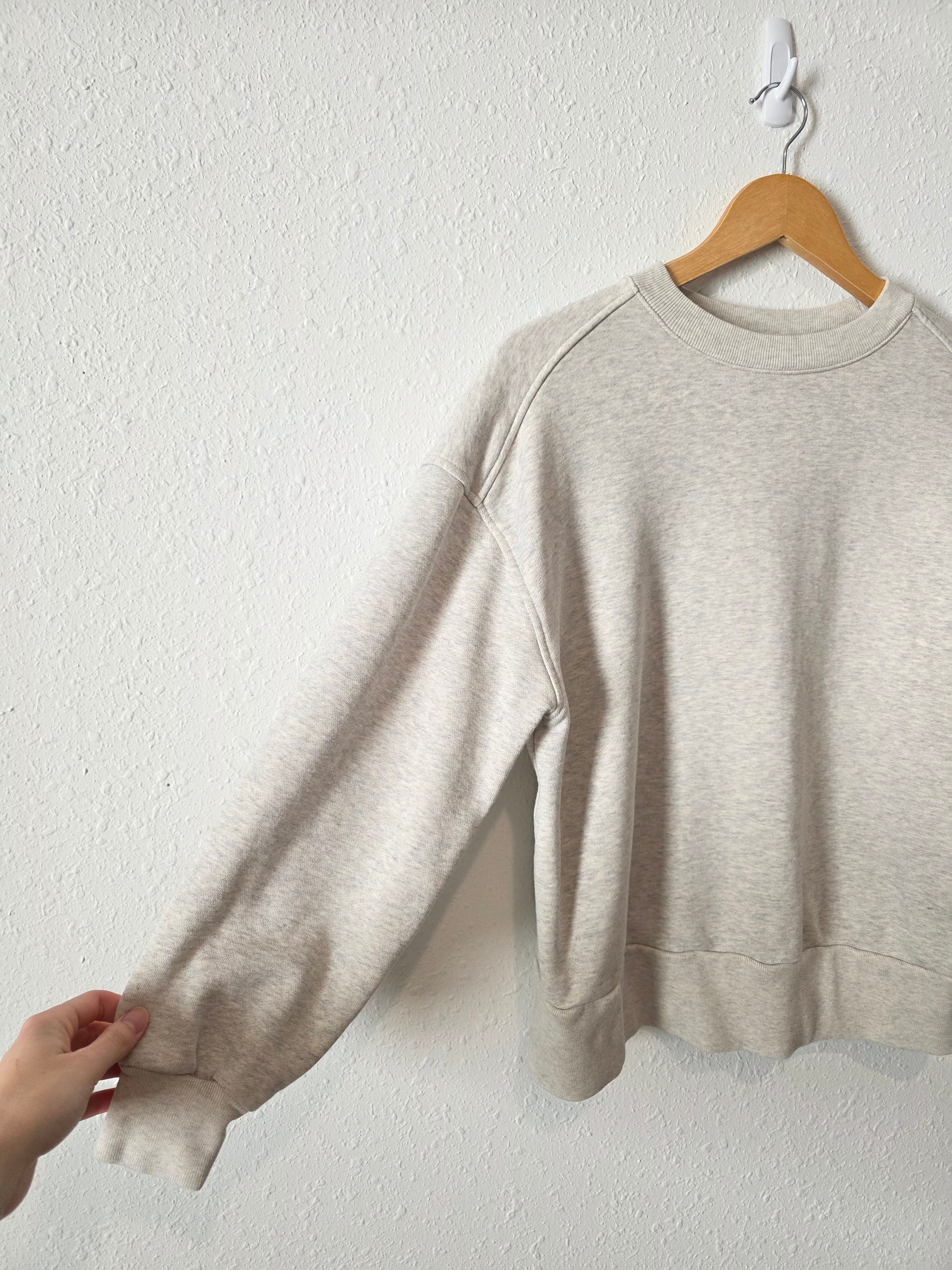 Everlane Crew Cotton Sweatshirt (S)