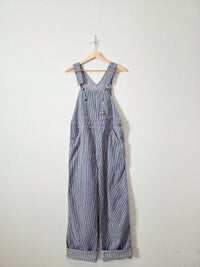 Vintage Oshkosh Striped Overalls (M)