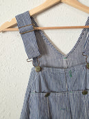 Vintage Oshkosh Striped Overalls (M)