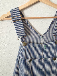 Vintage Oshkosh Striped Overalls (M)