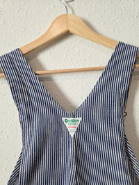 Vintage Oshkosh Striped Overalls (M)