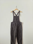 Aerie Gray Corduroy Overalls (XS)