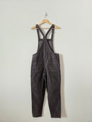 Aerie Gray Corduroy Overalls (XS)