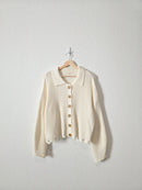 Promesa Button Up Sweater (S)