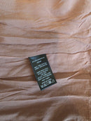 Lush Brown Tiered Midi Dress (S)