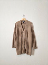 Vintage Lands End Cashmere Cardigan (M)