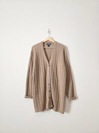 Vintage Lands End Cashmere Cardigan (M)