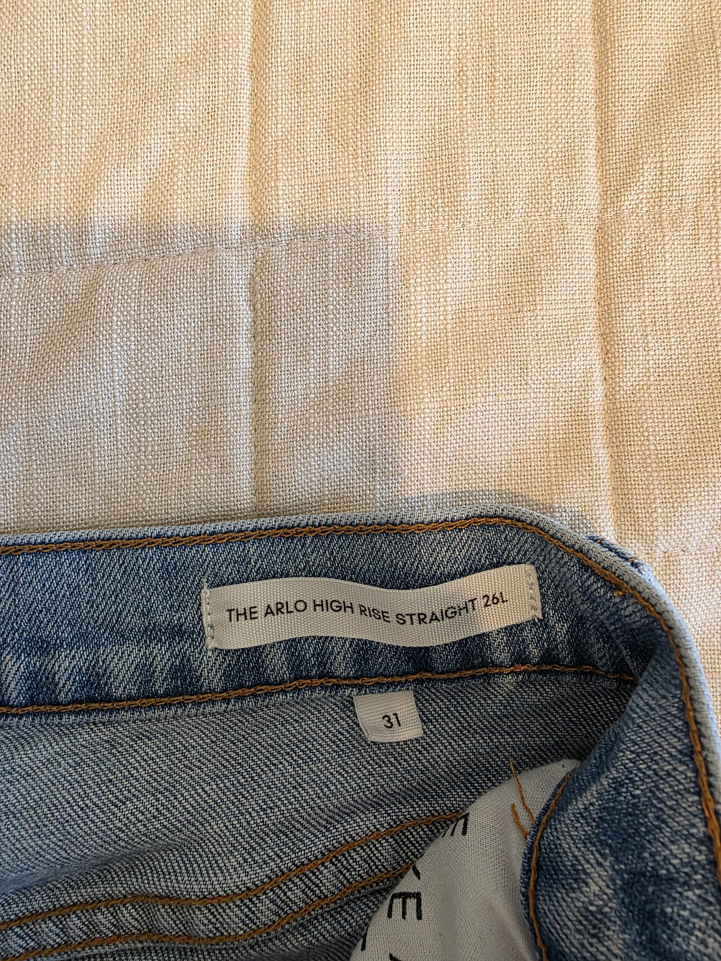 Denim Forum Straight Jeans (31)